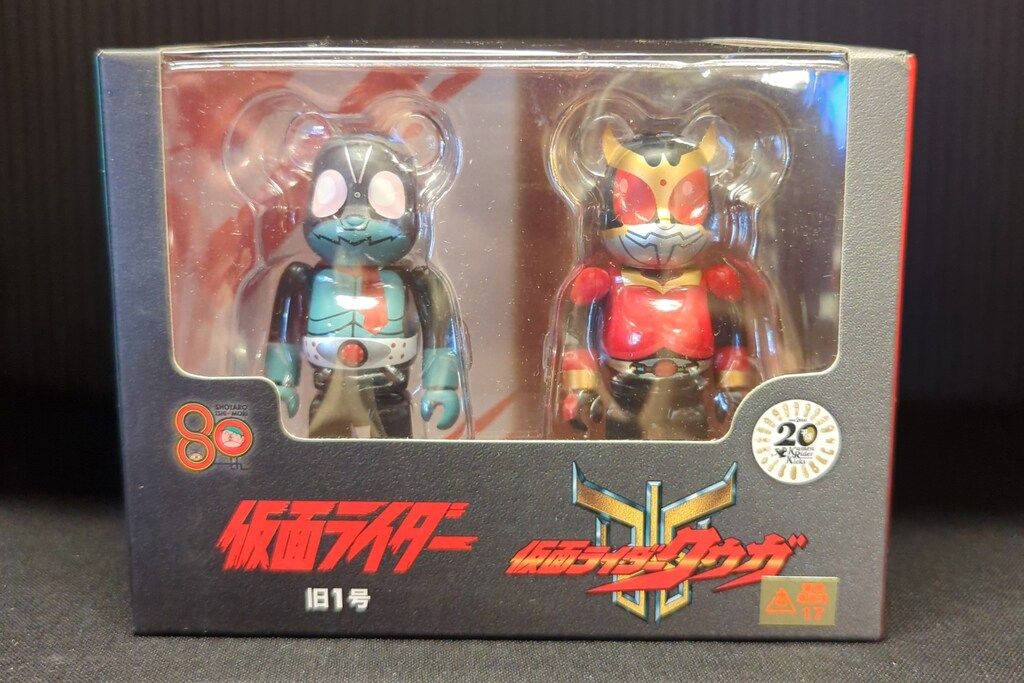 MEDICOMTOY BE@RBRICK 仮面ライダー 仮面ライダー旧1号&仮面ライダー