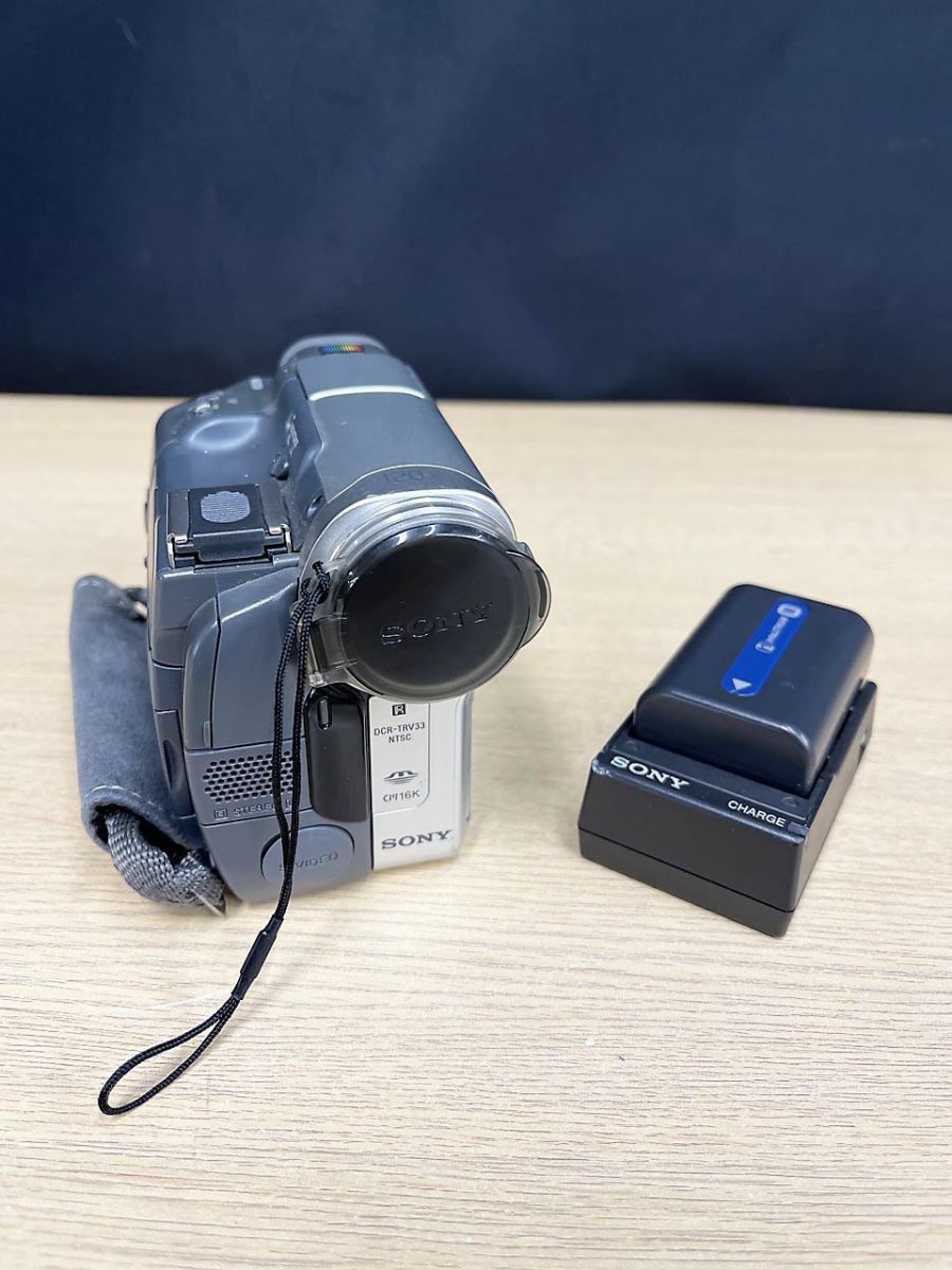ジャンク品】 SONY ソニー デジタルビデオカメラ ハンディカム DCR