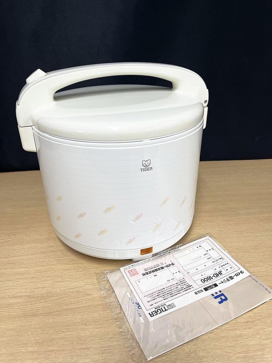 美品】 TIGER タイガー 電子ジャー 炊きたて JHD-1800 - メルカリ