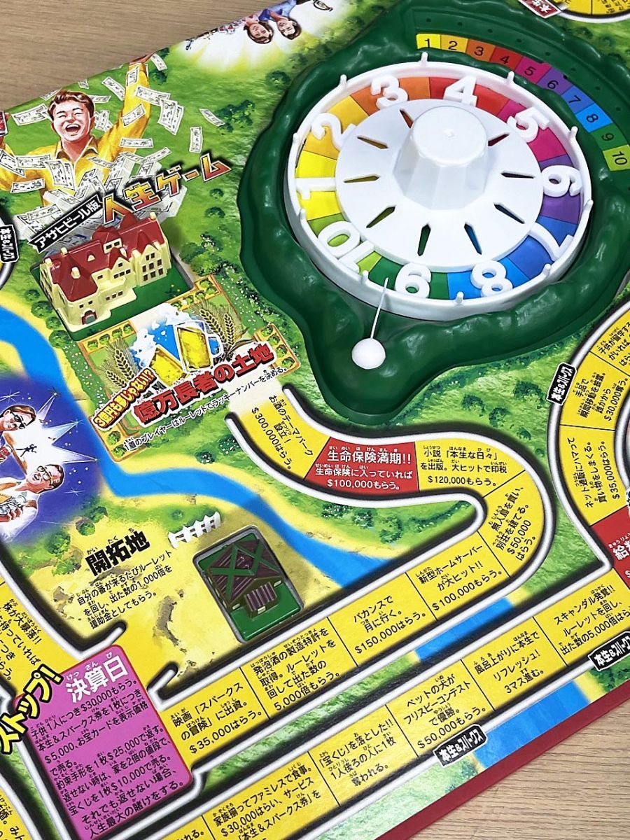 美品】 現状品 アサヒビール版 人生ゲーム 当選品 非売品 - メルカリ