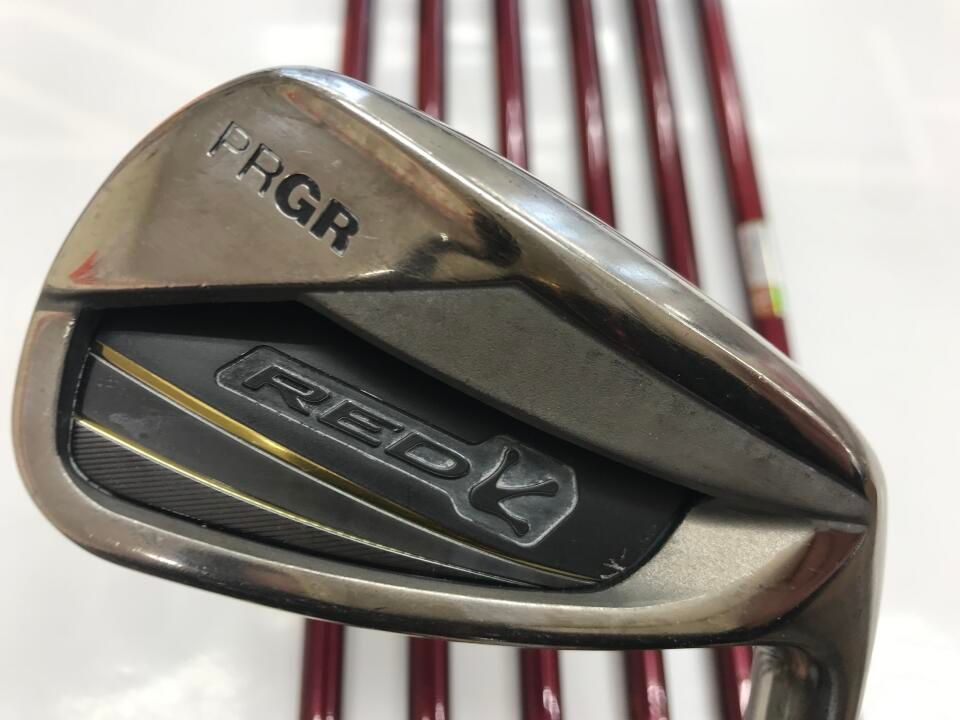 プロギア RED TITAN FACE RED アイアンセット 中古 ゴルフドゥ！柏店