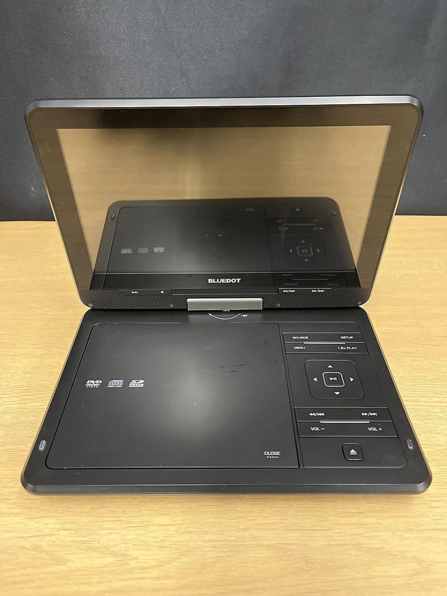 BLUEDOT ブルードット ポータブル DVD プレーヤー BDP-1030K - メルカリ