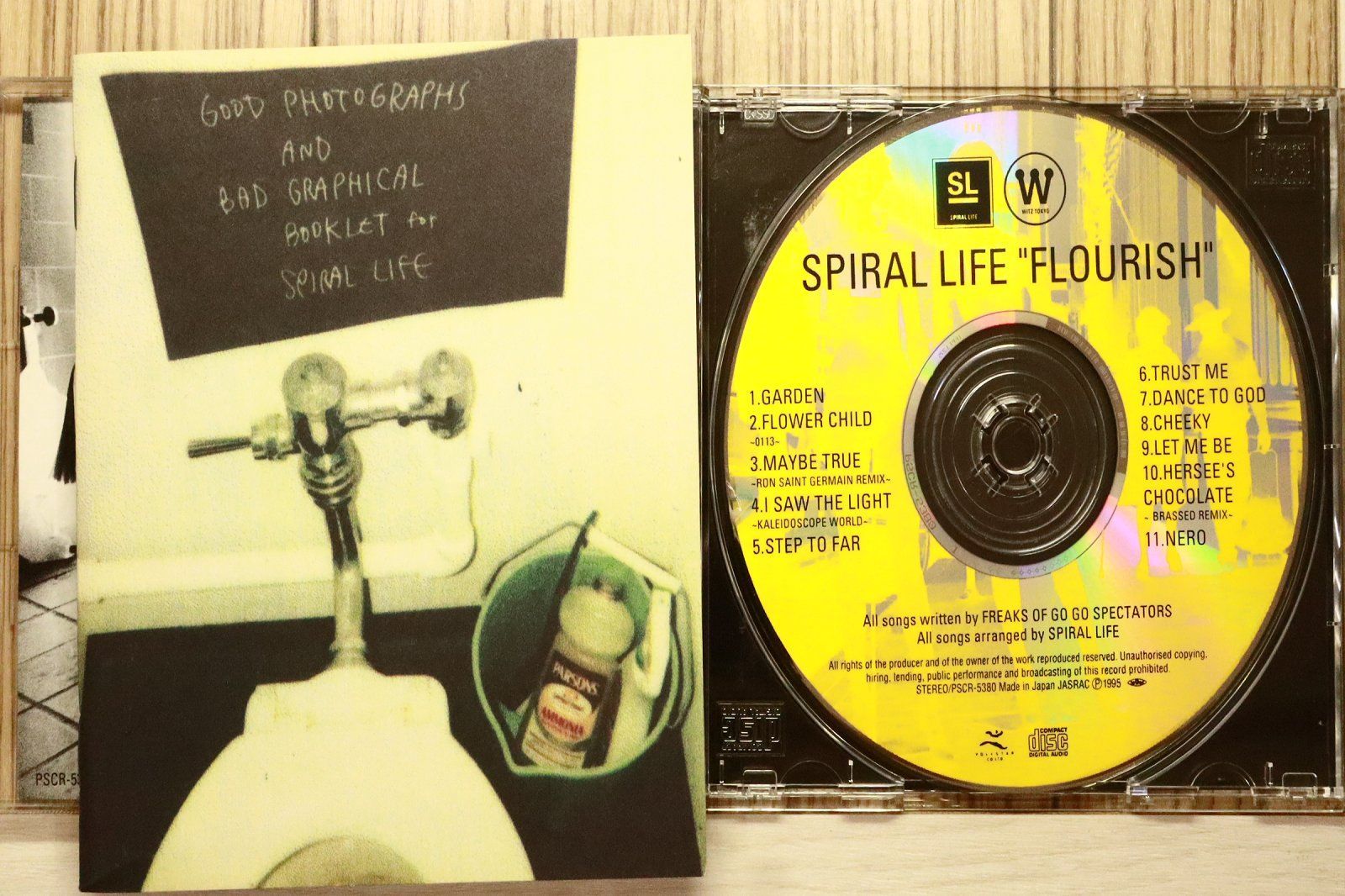 新品未開封】【レコード】スパイラル・ライフ FLOURISH 国内盤CD☆スパイラルライフ/SPIRAL LIFE□ FLOURISH  【PSCR5380 【LP】Spiral Life / Flourish