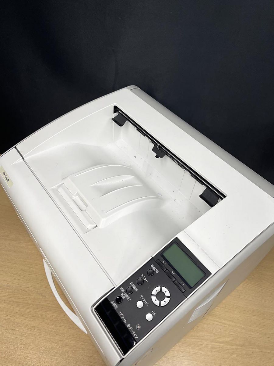 現状品】RICOH リコー モノクロ レーザープリンタ A3対応 RICOH SP