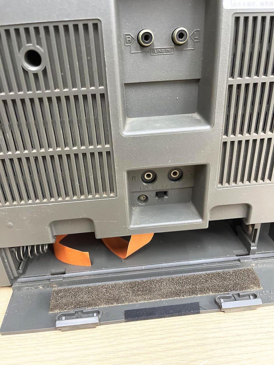 HITACHI、ラジカセ、TRKー7600、中古（本文よく読んで購入して下さい