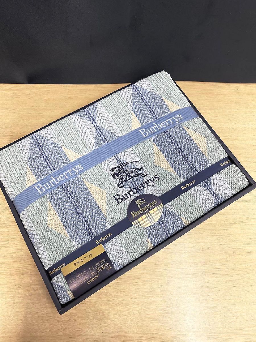未使用・保管品】 Burberrys バーバリー タオルケット BB909 ☆ - メルカリ