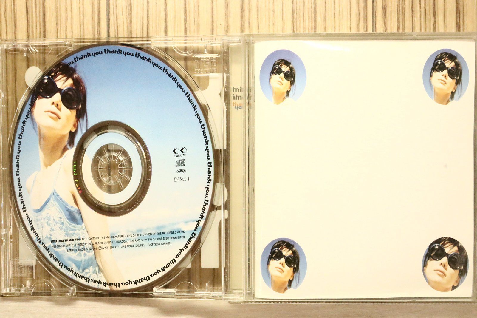 国内盤CD☆今井美樹/Miki Imai□ Thank you 【FLCF3638/4988018308614