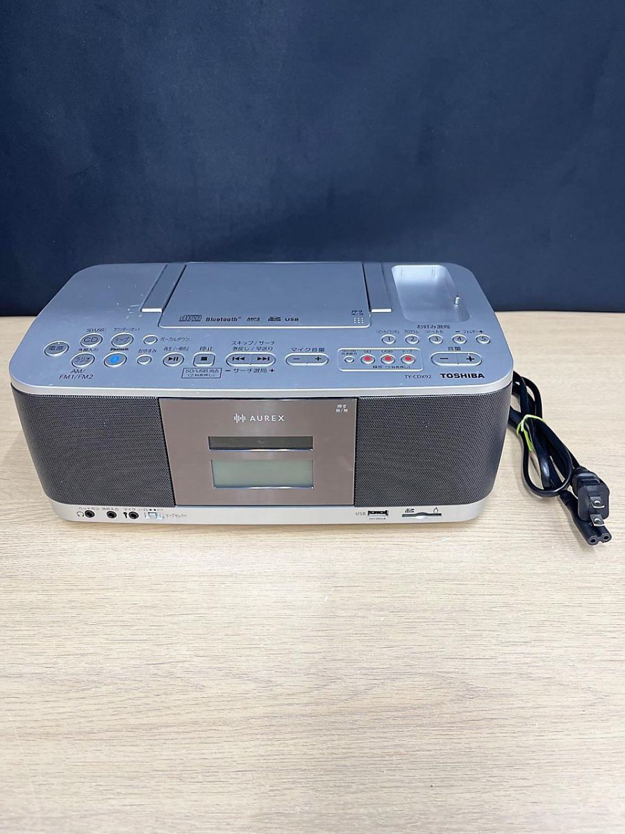 TOSHIBA 東芝 SD/USB/CDラジオカセットレコーダー TY-CDX92 2024年製