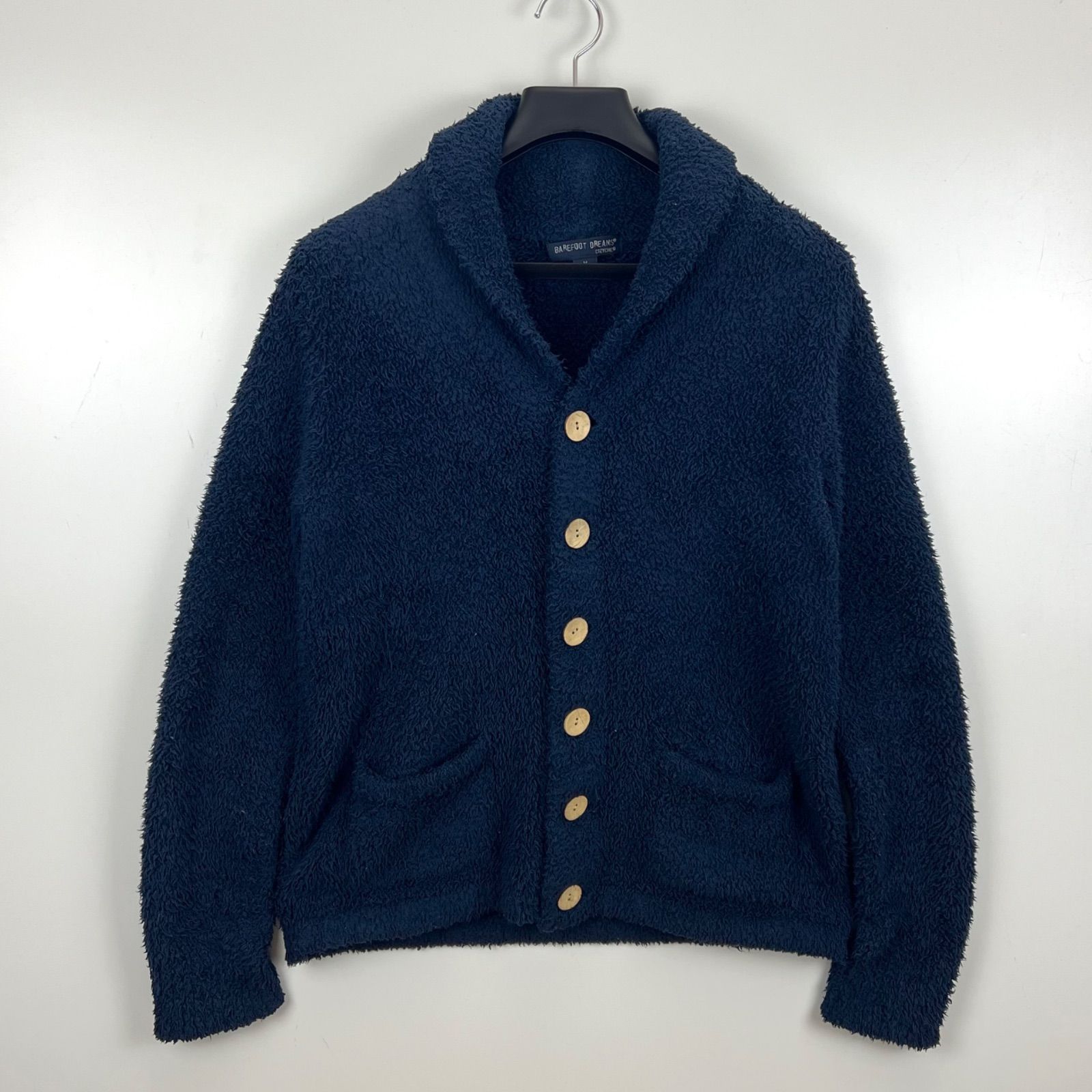 BAREFOOT DREAMS pile BOA cardigan M C584 ベアフットドリームス 定番 