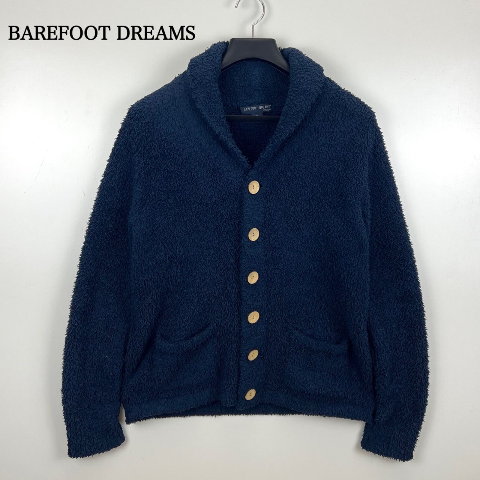 BAREFOOT DREAMS pile BOA cardigan M C584 ベアフットドリームス 定番 