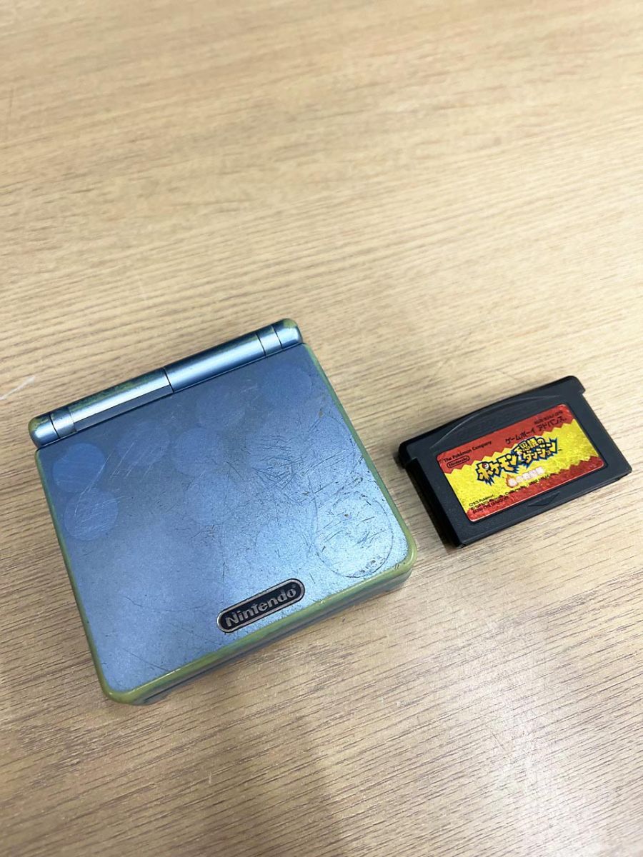 品 Nintendo ニンテンドー ゲームボーイアドバンスSP GBA AGS 001 ポケモン不思議のダンジョン付き