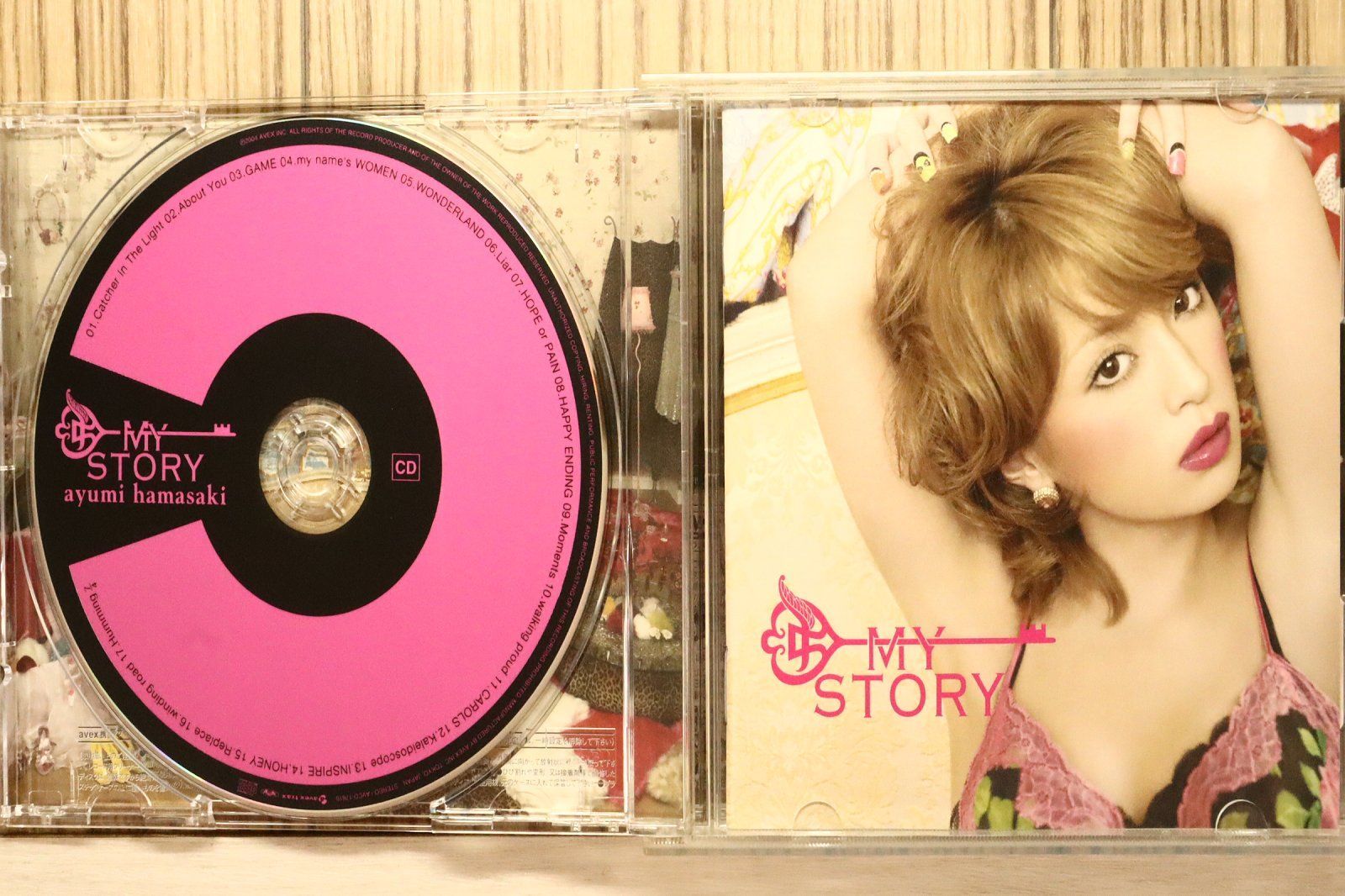 国内盤CD☆浜崎あゆみ/Ayumi Hamasaki □ MY STORY (DVD付