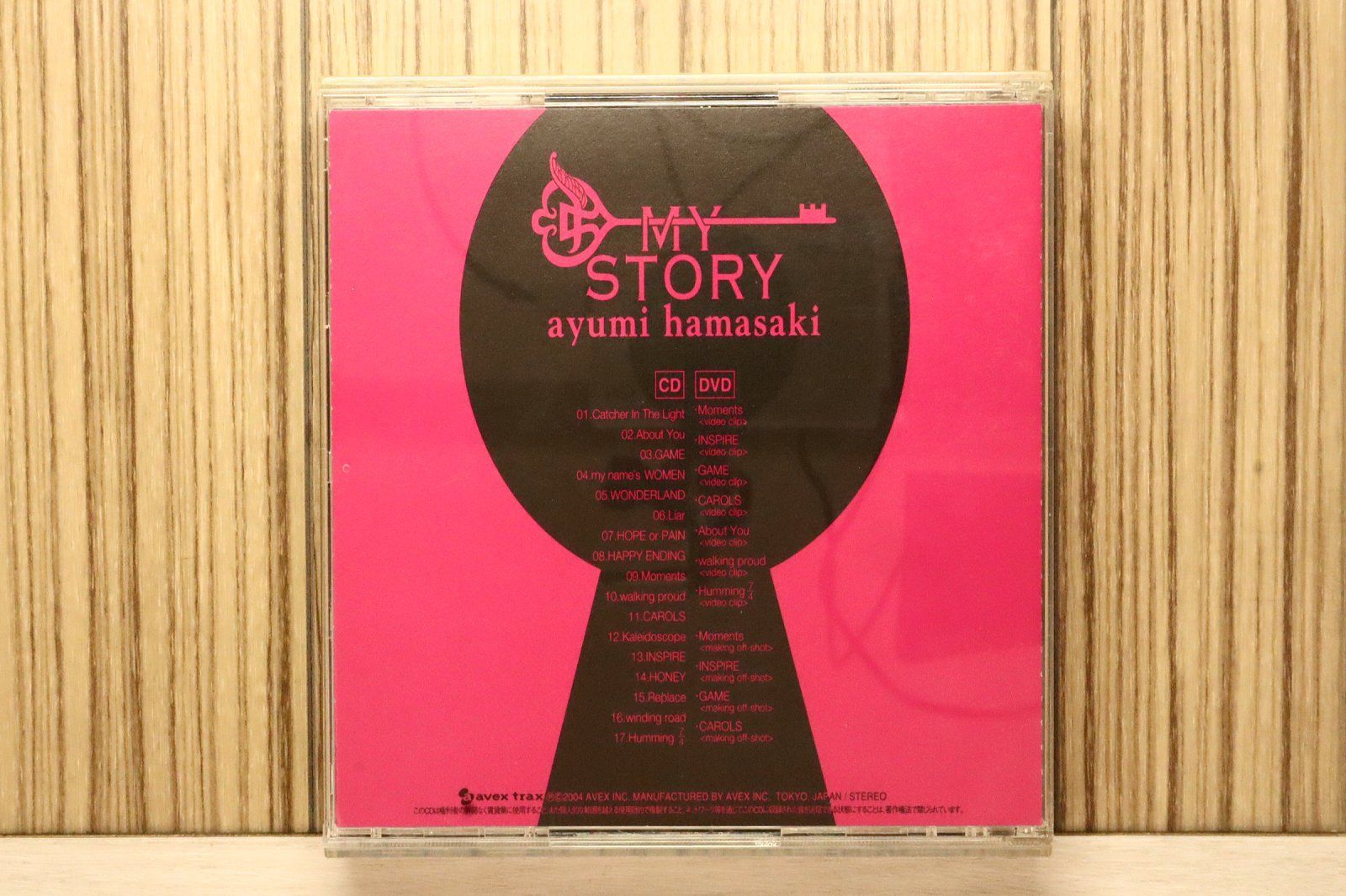 国内盤CD☆浜崎あゆみ/Ayumi Hamasaki □ MY STORY (DVD付