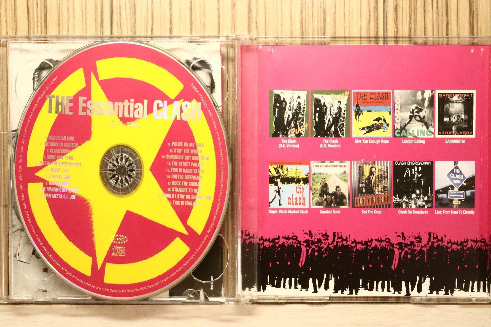 国内盤CD☆ザ・クラッシュ/The Clash□ エッセンシャル・クラッシュ