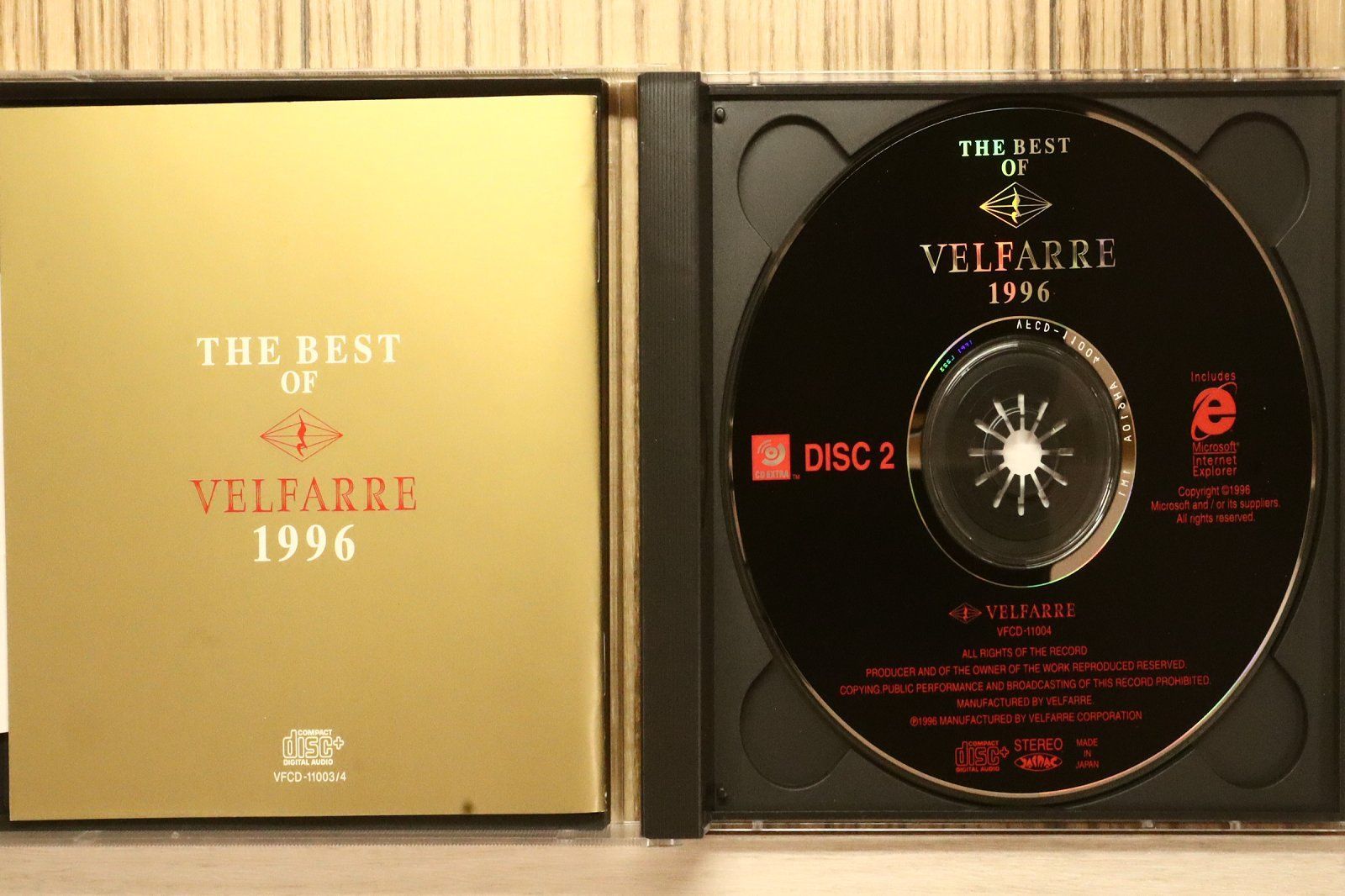 国内盤CD☆その他CD/□ THE BEST OF VELFARRE 1996 ヴェルファーレ