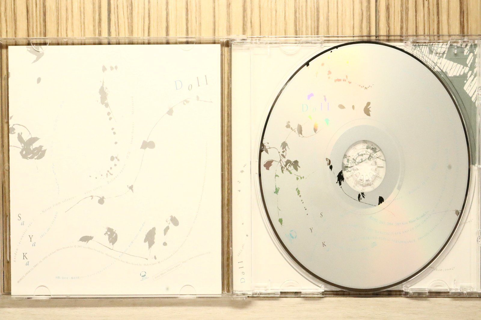 国内盤CD☆神田沙也加/SAYAKA□ Doll 【SRCL5881/4988009025315