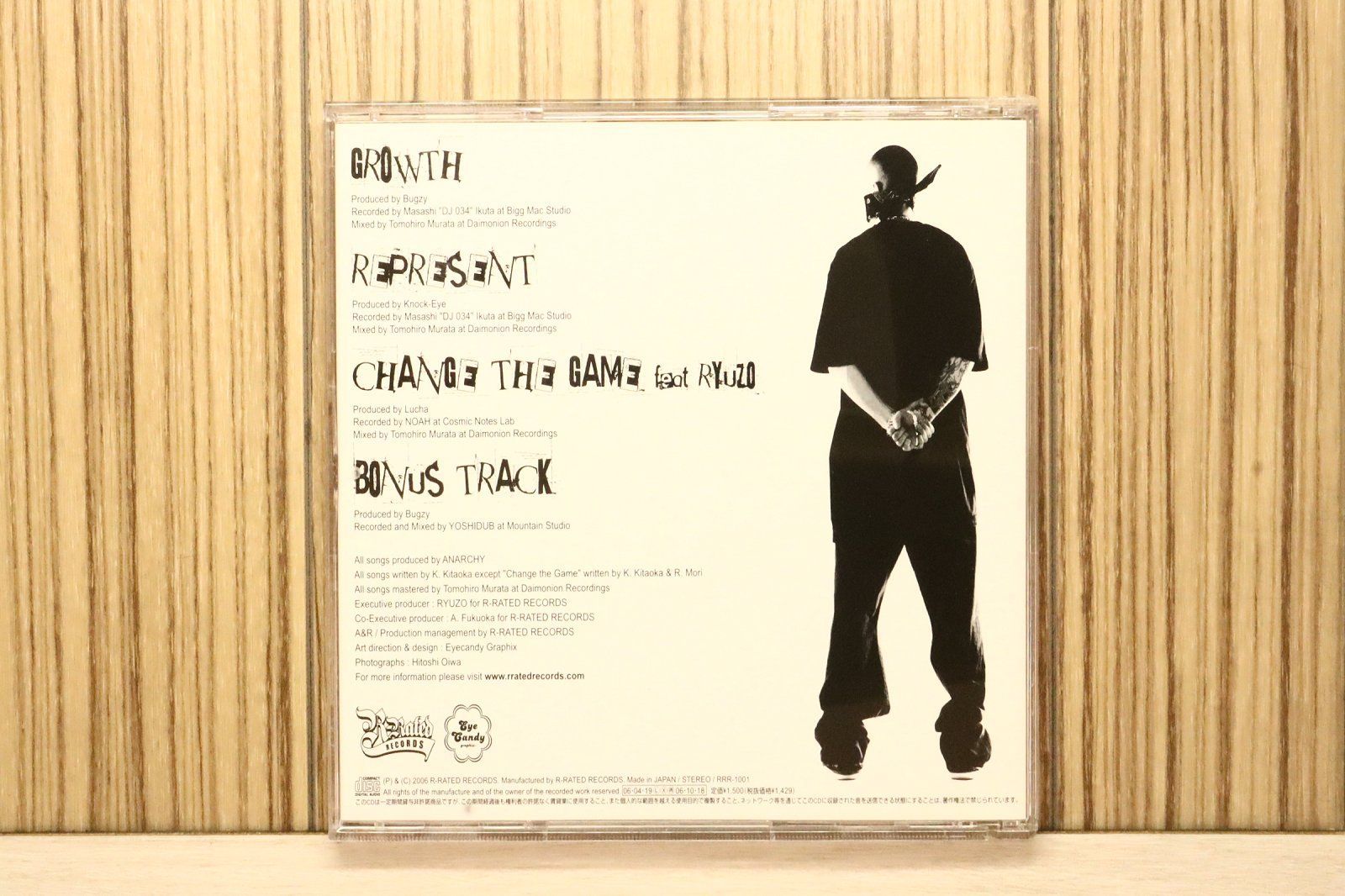 国内盤CD☆亜無亜危異/ANARCHY□ GROWTH 【RRR1001/4948722211938
