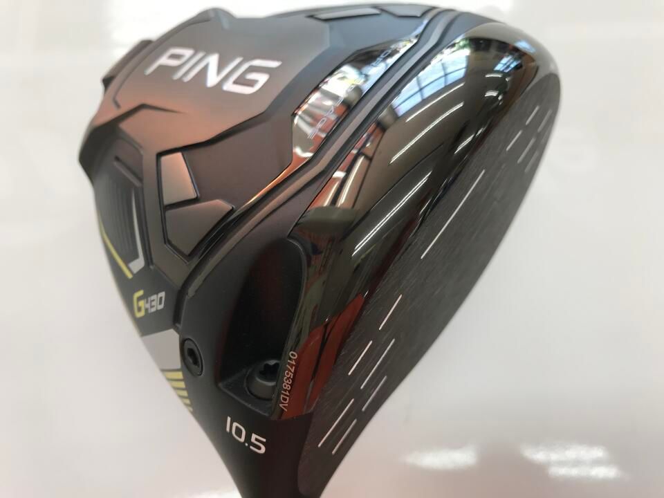 ピン G430 LST 10.5度 ALTA J CB BLACK Sフレックス ドライバー 中古