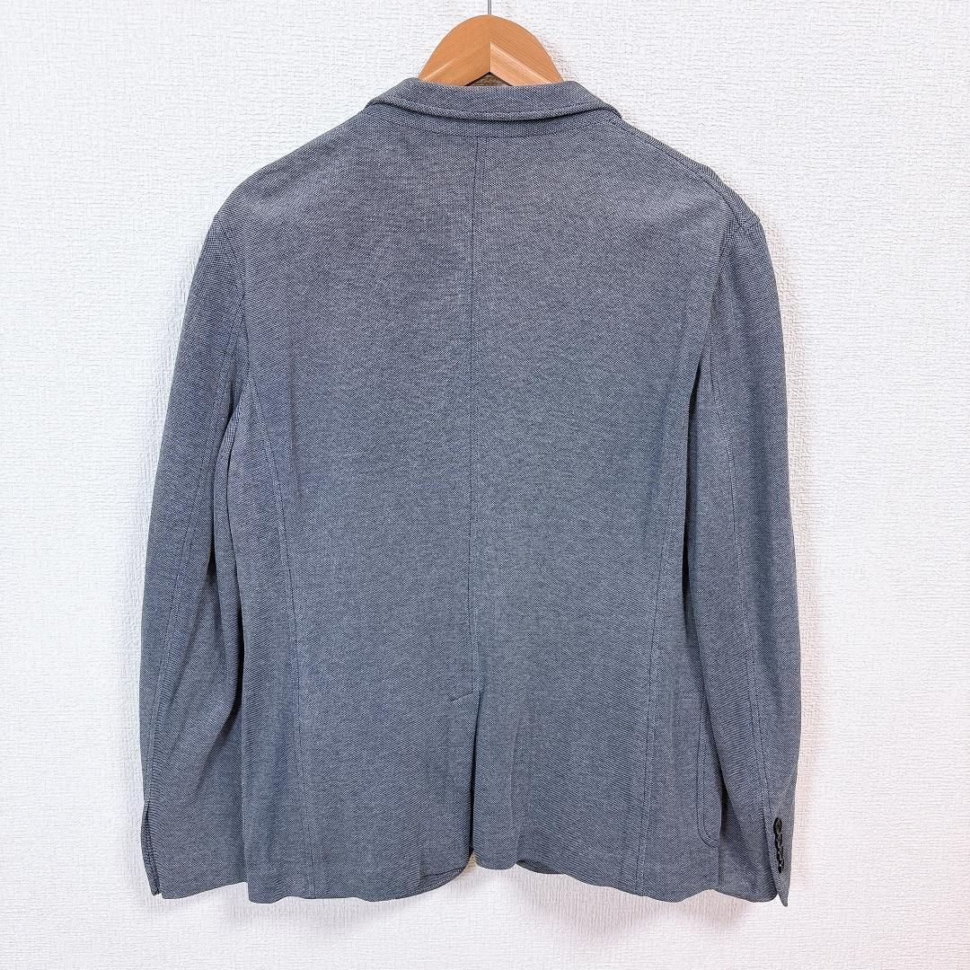 Ermenegildo Zegna　52　グレー系 テーラードジャケット 肘あて Ermenegildo Zegna 52 グレー系 テーラードジャケット 肘あて Zegna