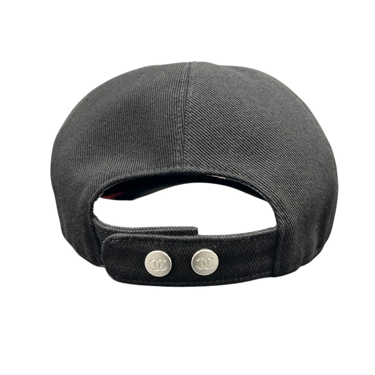 CHANEL 極美品 シャネル ココマーク エンブロイダリー ベースボール
