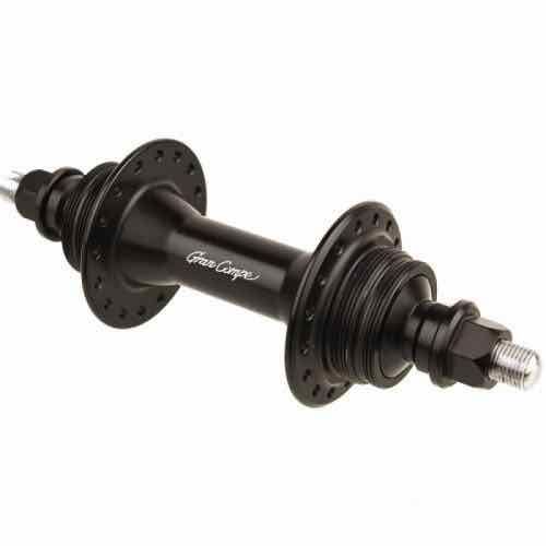 [Fastest Shipment] Blue Lug GRAN COMPE Small Track Hub Rear Matt Black 32H [Bicycle] [Hub]