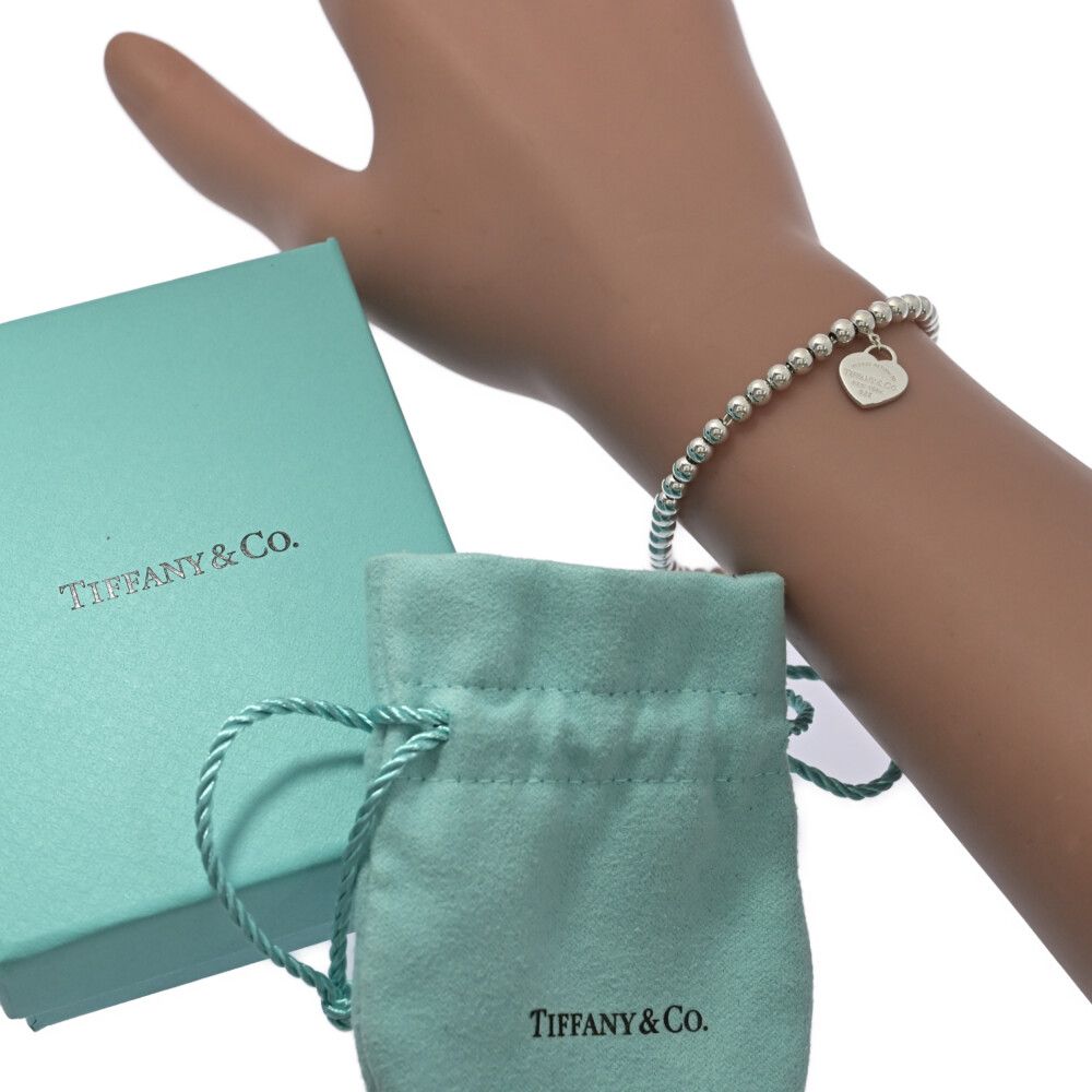 美品 TIFFANY＆Co. ティファニー リターントゥハート ボールチェーン