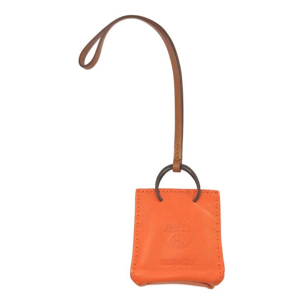 HERMES エルメス サックオランジュ・バッグチャーム バッグ