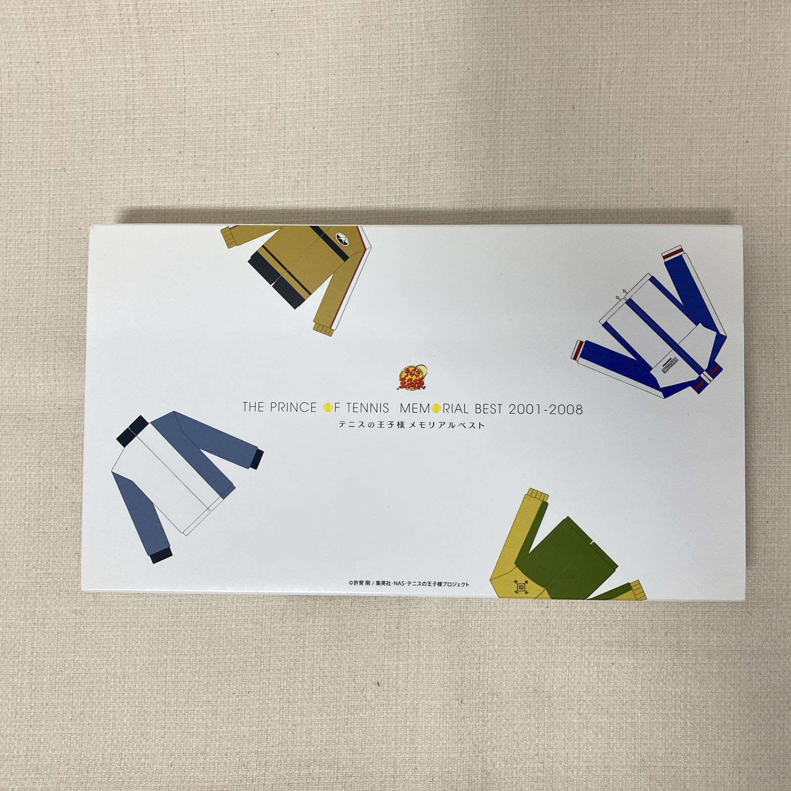 浜館20-1272] テニスの王子様 メモリアルベスト 2001-2008 [中古品