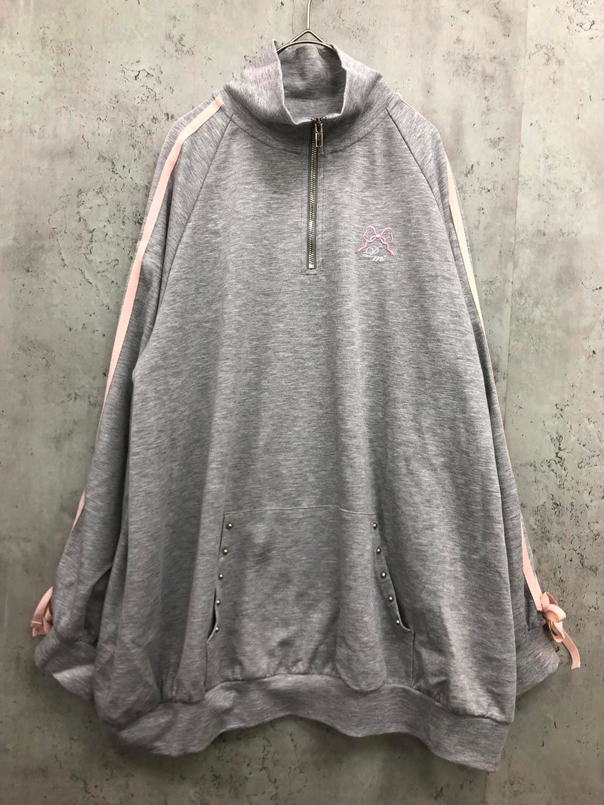 【最終値下げ】pium ダブルラインオーバーサイズスウェット ≠ME 本田珠由記 piumダブルラインオーバーサイズスウェット＼pium×≠ME 本田 珠由記／