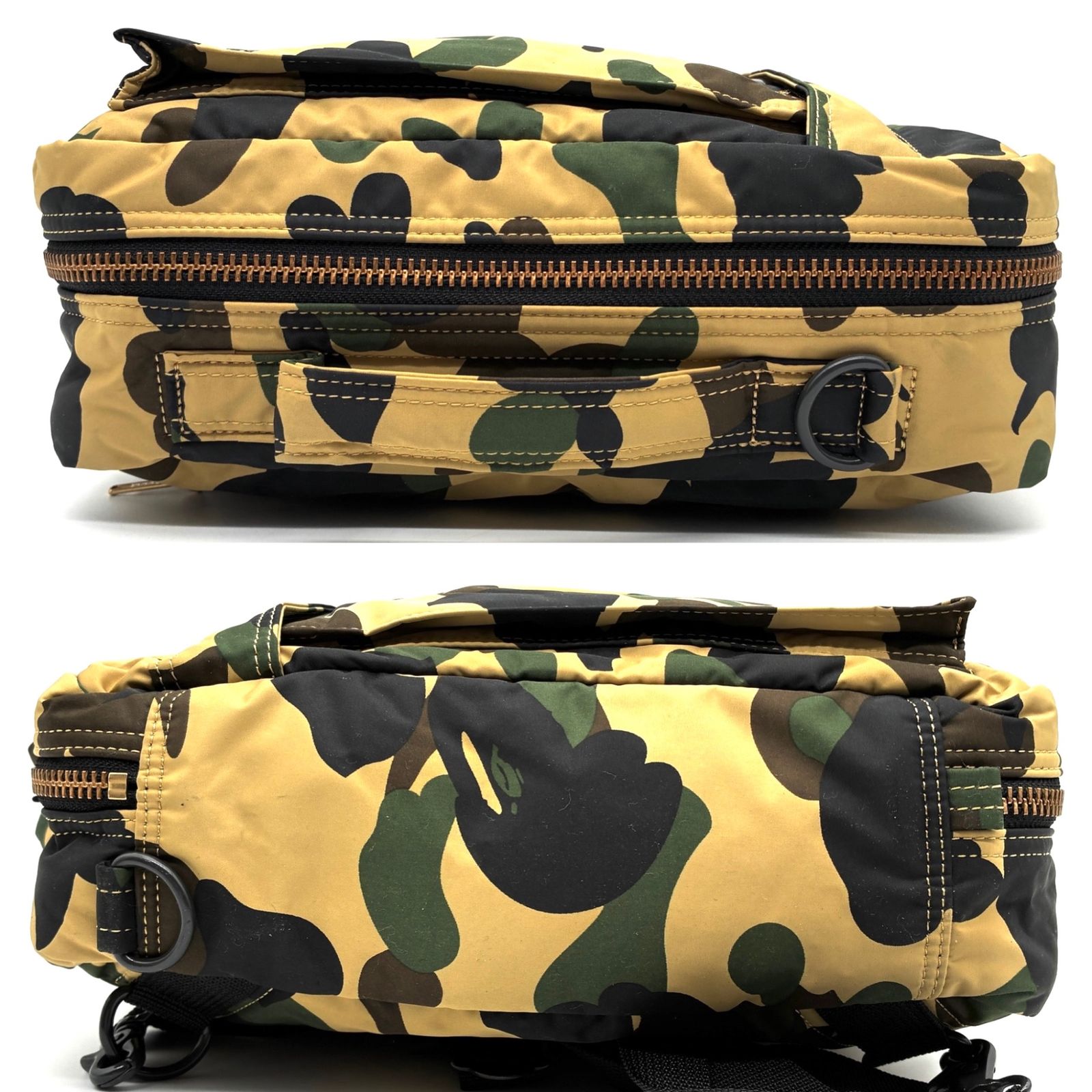 PORTER×APE Wネームコラボ 迷彩柄ナイロン製ノートPCケース ポーター×エイプ wネームコラボ迷彩柄のナイロン製ノートPCケース