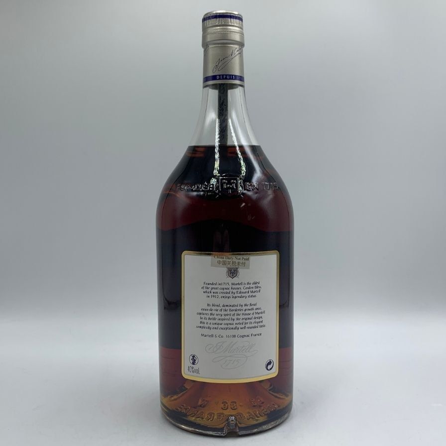 マーテル コルドンブルー オールドクラシック 1000ml 40%【箱ダメージ