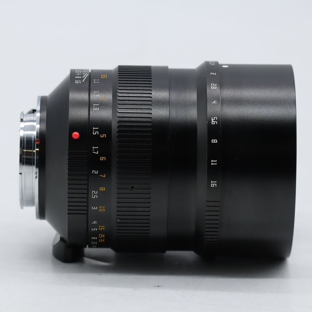 TTArtisan 90mm f/1.25 Mマウント ライカM ブラック レンズ 銘匠光学