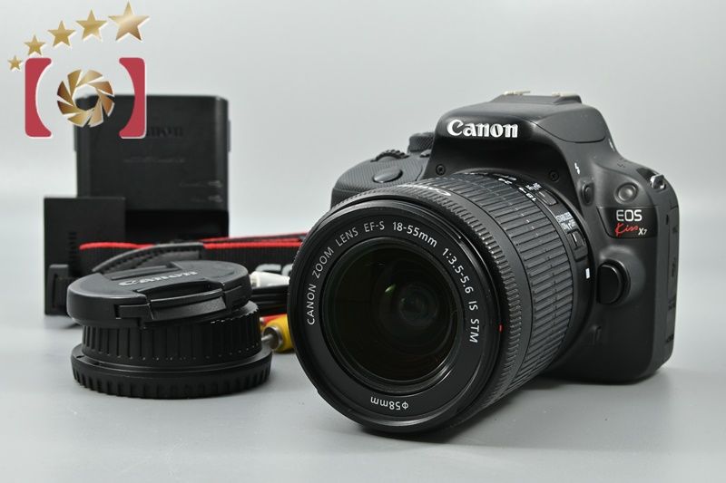 Canon キヤノン 【中古】Canon キヤノン EOS Kiss X7 EF-S 18-55mm IS