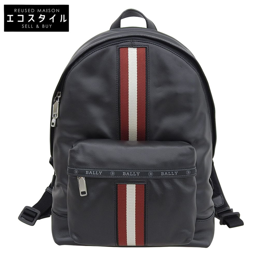 BALLY バリー 美品 レザー バリーストライプ HARPER リュック リュック