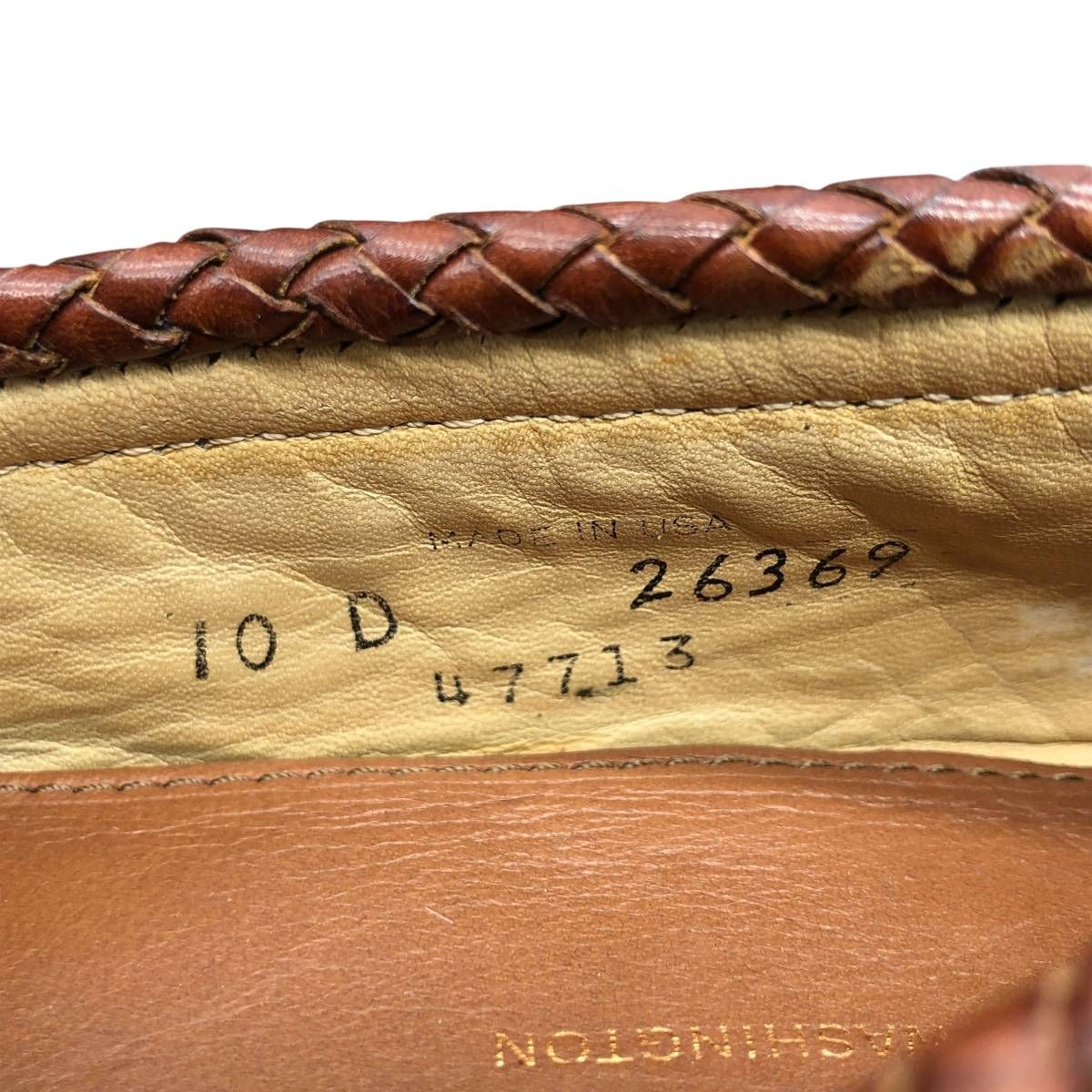古着 アレンエドモンズ ALLEN EDMONDS タッセルローファー USA製 10D
