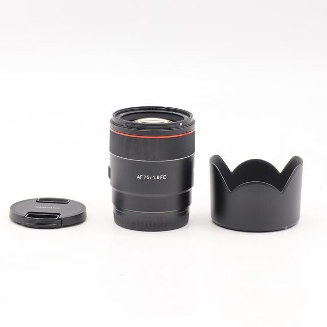 SAMYANG AF 75mm F1.8 FE ソニー αE用 #3975 75mm F1.8 AF Compact Full Frame Telephoto (Sony E) – Samyang US