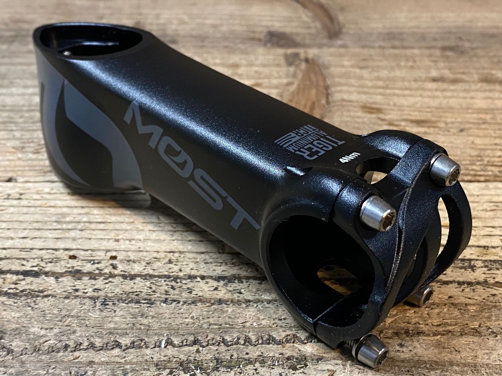 MOST タイガー TIGER TICR アルミステム 100mm JQ752 モスト MOST タイガー TIGER ALU TiCR アルミ ステム OS Φ31.8