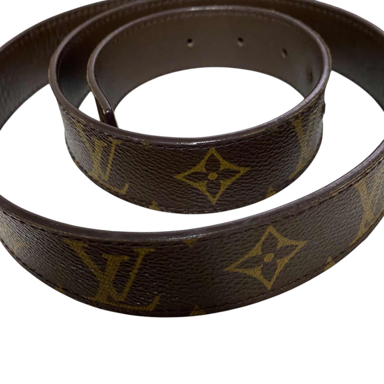 中古品】LOUIS VUITTON ルイヴィトン モノグラム サンチュール ベルト
