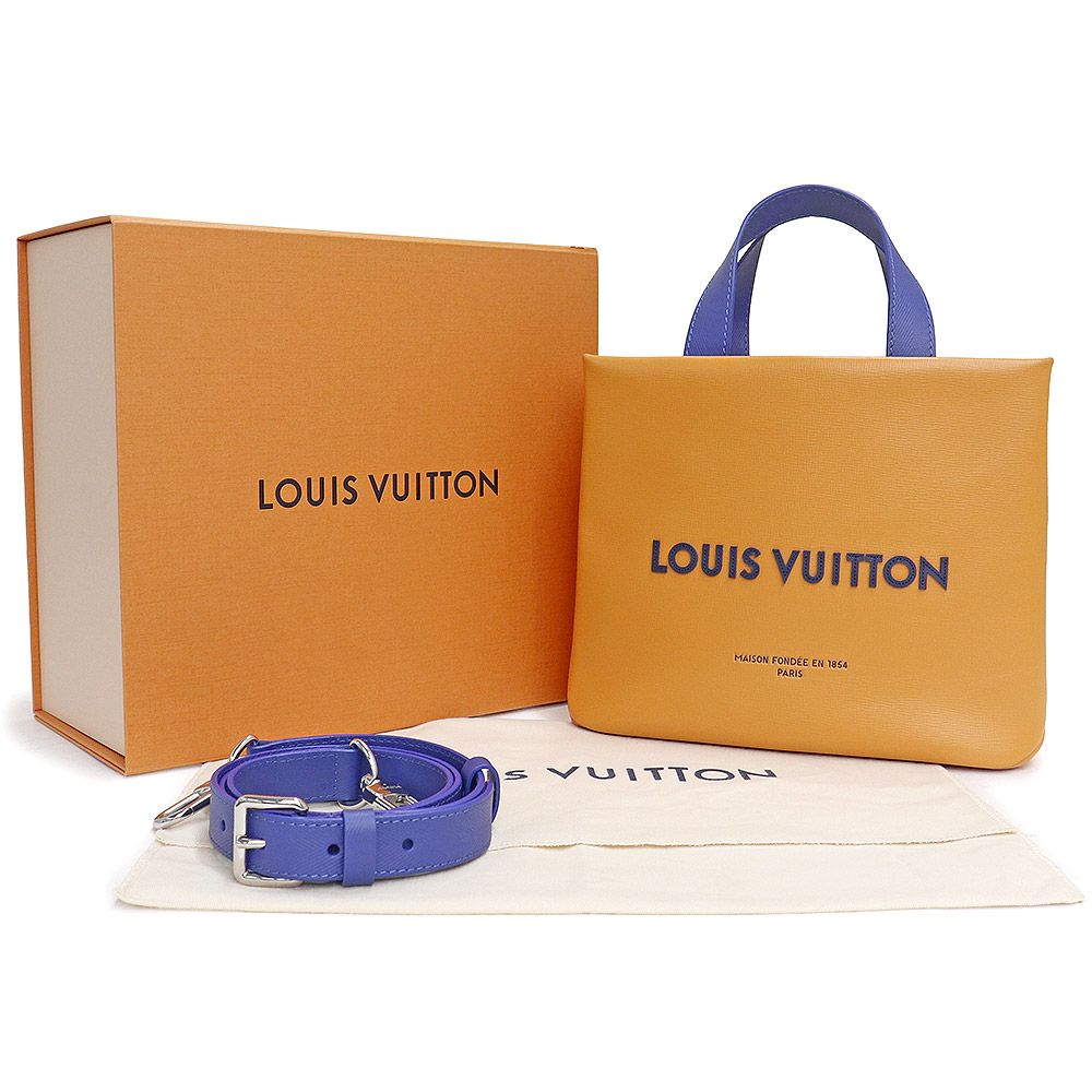 ルイ ヴィトン M28310 ショッパートート MINI カウハイドレザー