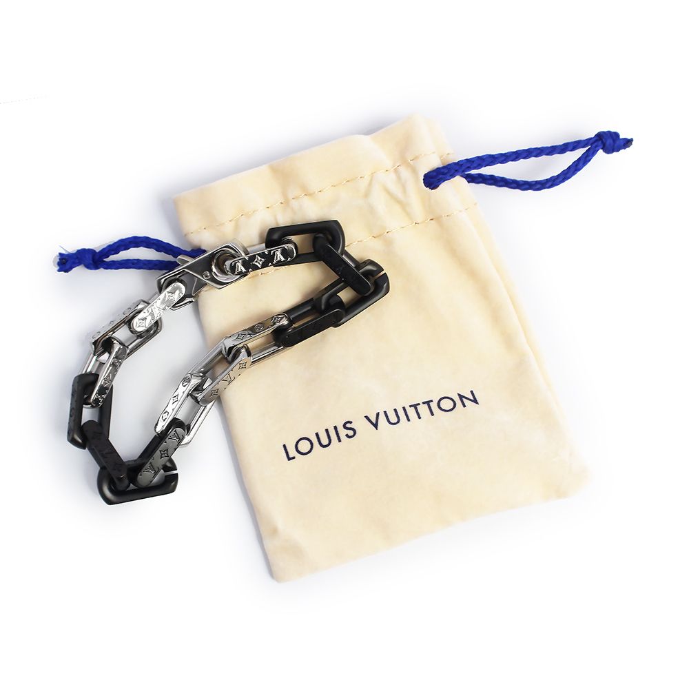 ルイ ヴィトン M00687 ブレスレット モノグラム チェーン Lサイズ 22cm