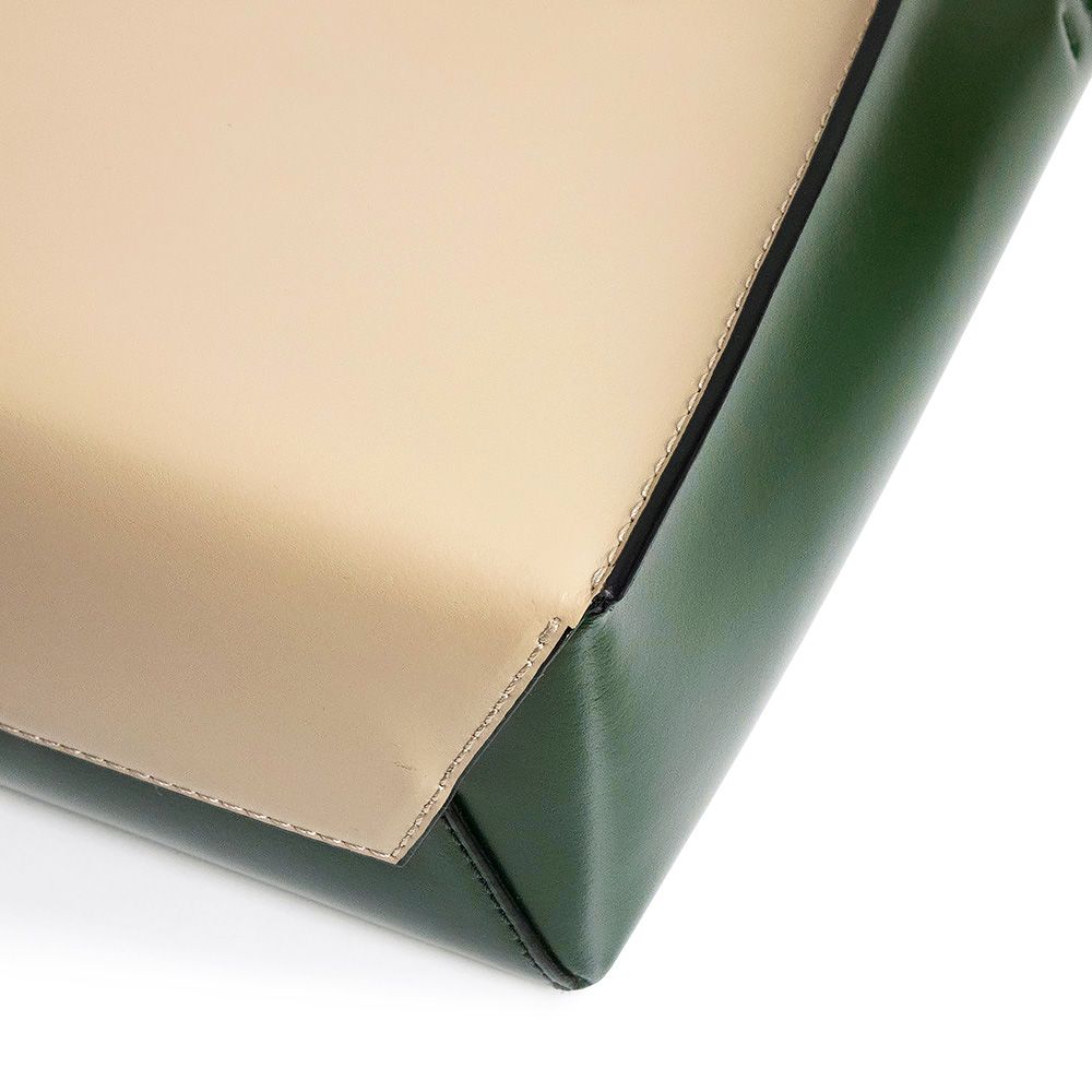 マルニ SHMP0039Y0 ミュゼオ ミニ カーフスキン レザー バイカラー  