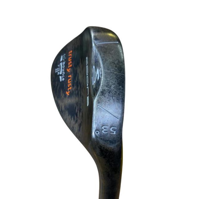 中古】 コブラ trusty rusty(2012) ブラック 53° ウェッジ WG NS PRO