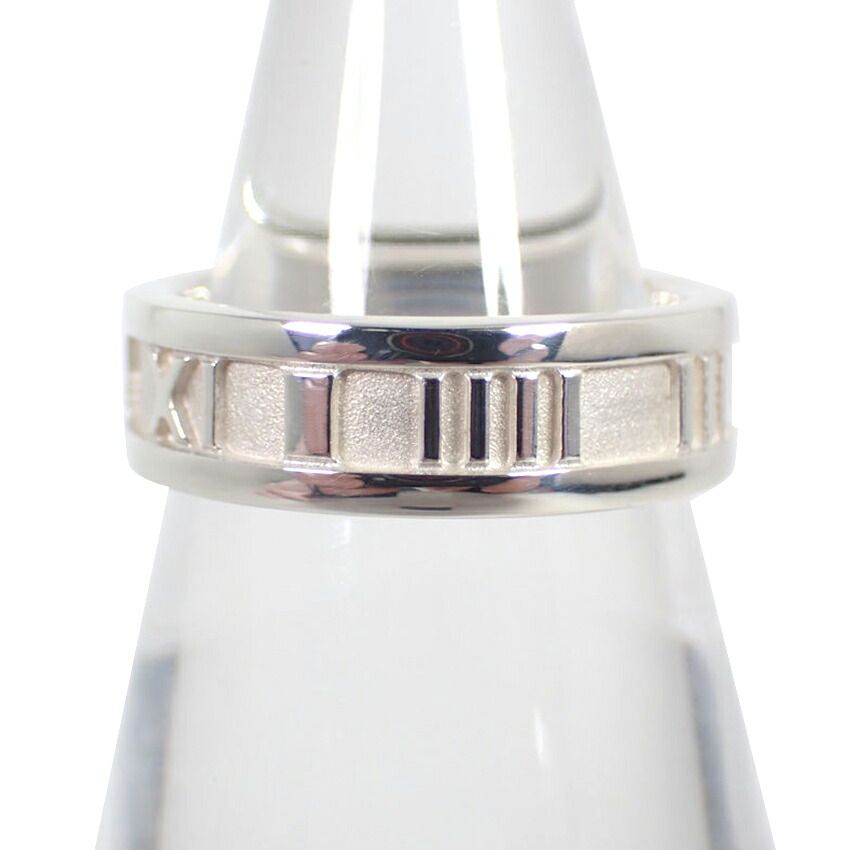 美品　ティファニー　アトラス　リング　約14号　シルバー　925 極美品 ティファニー アトラス ワイド リング 約14号 シルバー925