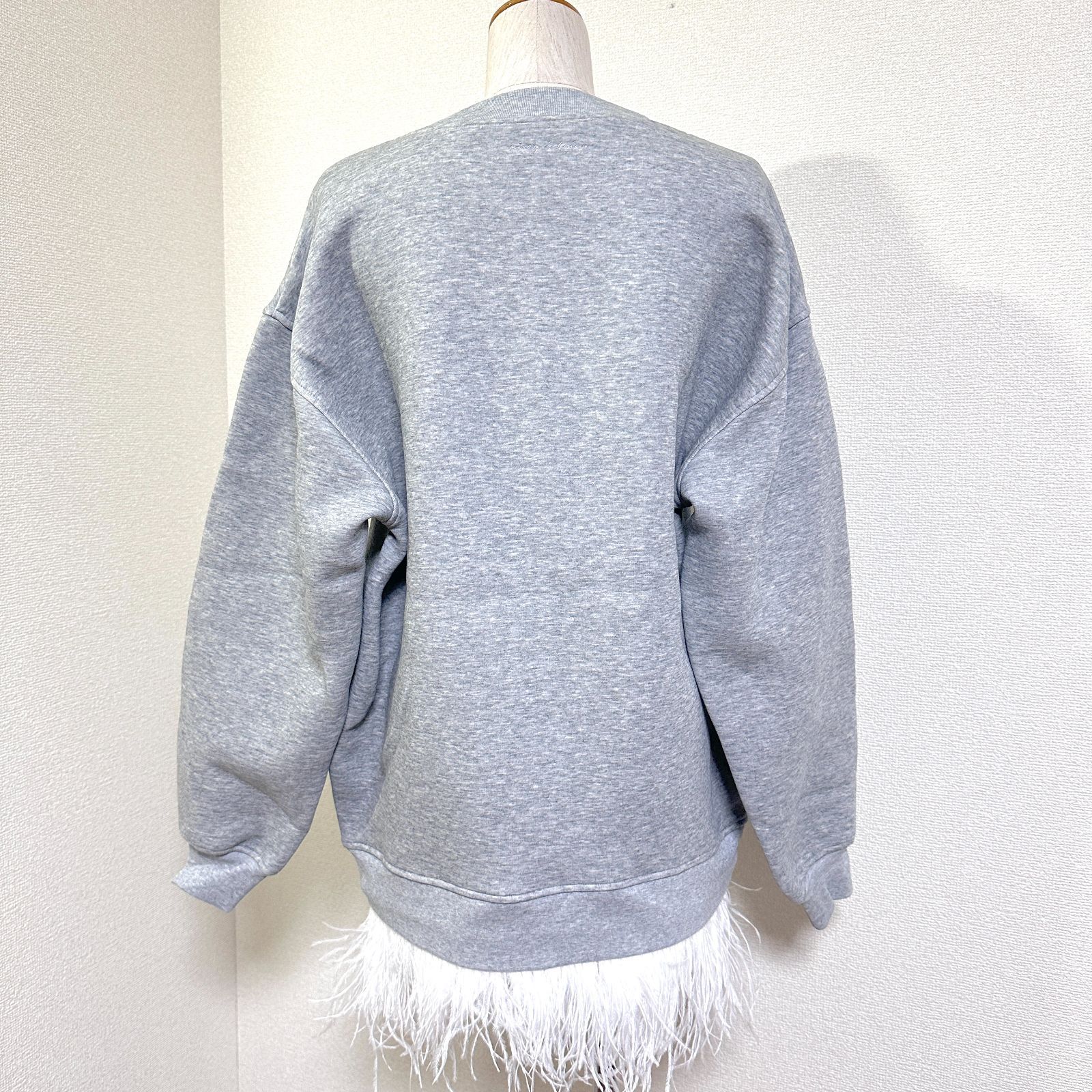 タグ付 eimy istoire フェザーヘムスウェットワンピース ミニ