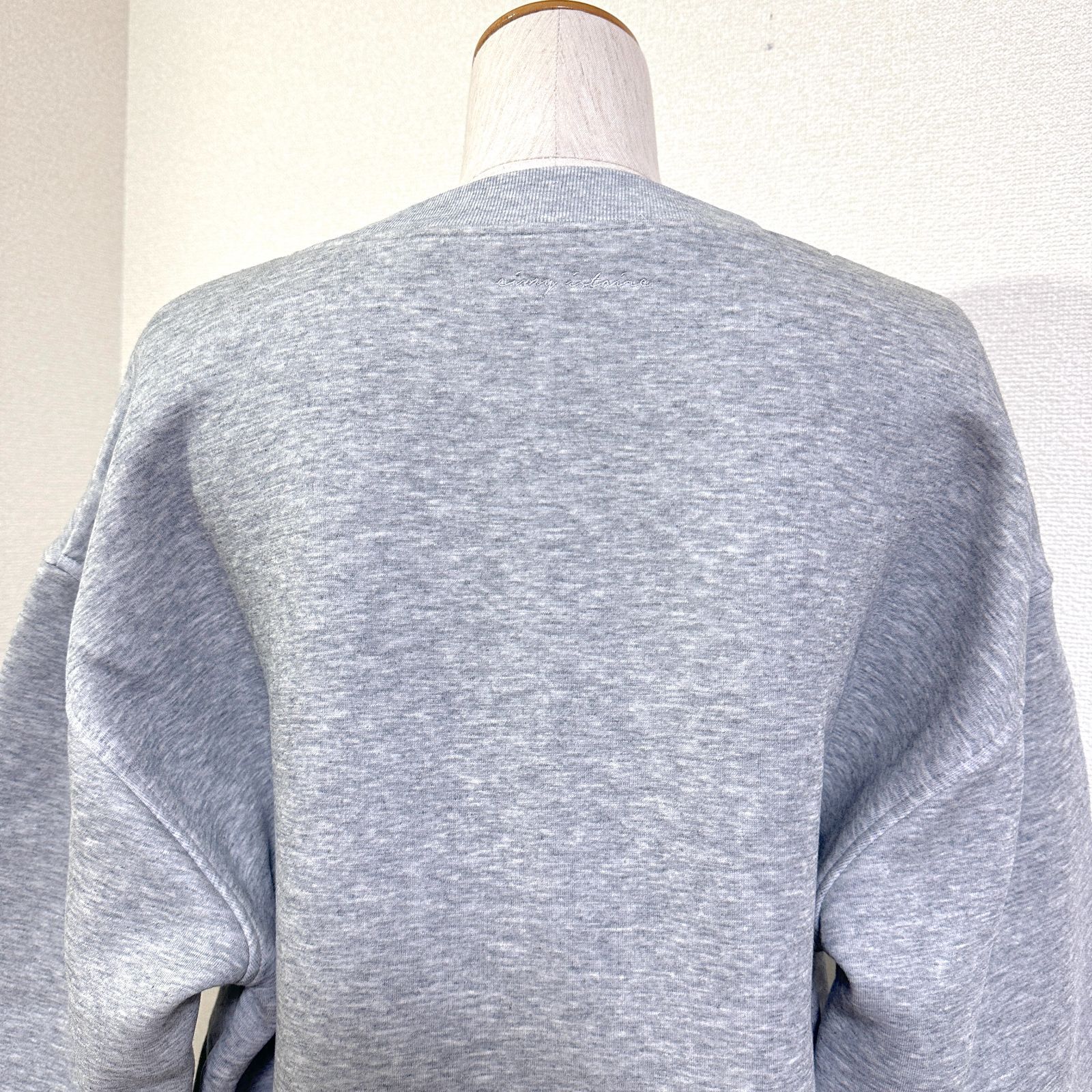 タグ付 eimy istoire フェザーヘムスウェットワンピース ミニ