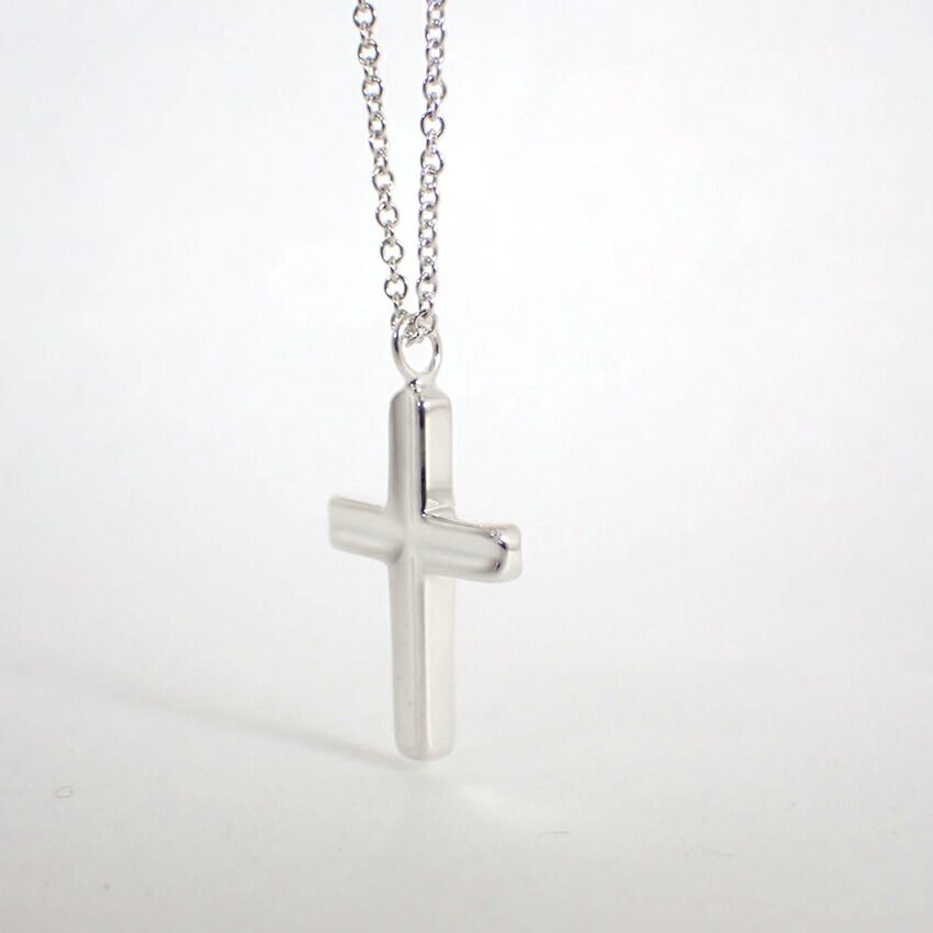 ティファニー 925 コンケーブクロス ペンダント/ネックレス//j132-6