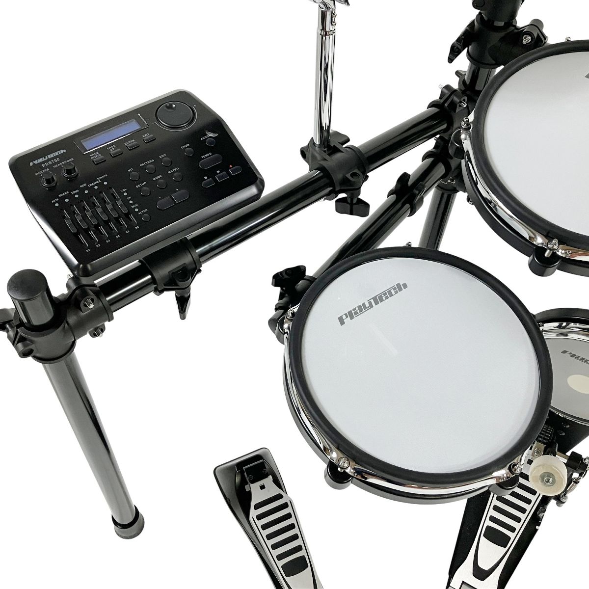 PLAYTECH PDS750 電子ドラムセット プレイテック PDS-750 電子ドラム メッシュ 3シンバル 初心者 おすすめ