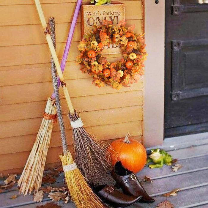 ハロウィンナチュラルリース ハロウィン パンプキン オータムリース