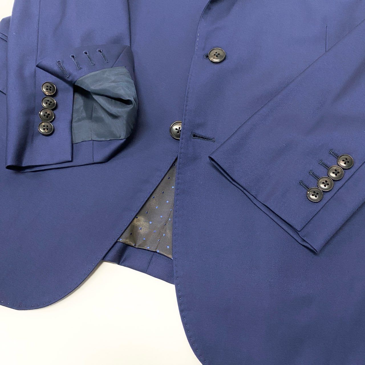 LoroPiana ロロピアーナ ミツミネ セットアップ 3ピース ブルー A7