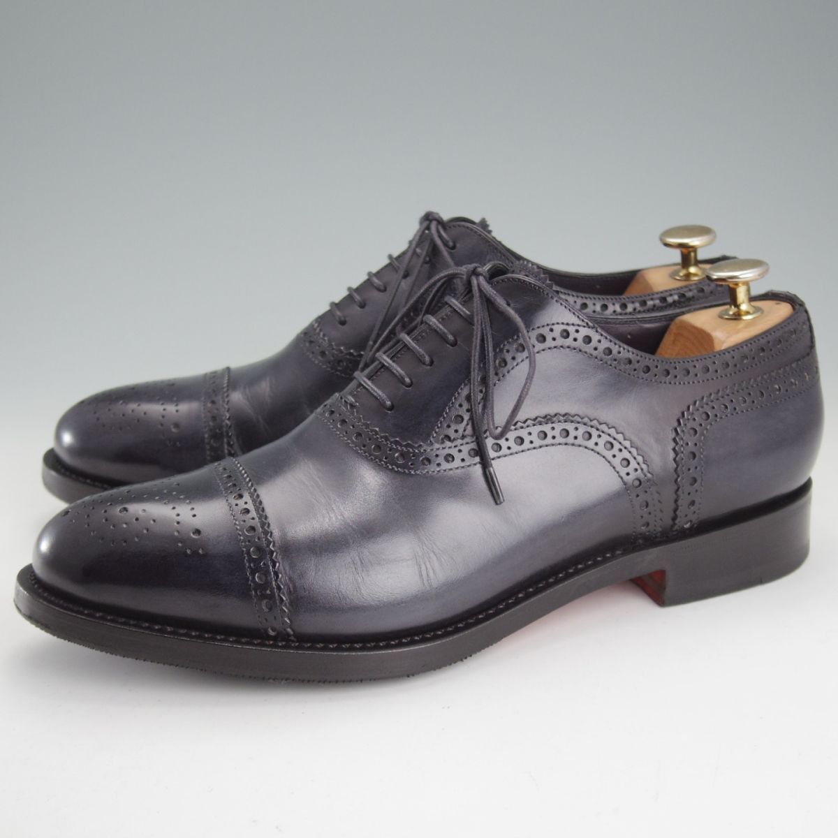 美品 サントーニ サイズ6 1/2 美品☆(伊)サントーニ SIZE 6【上級☆グッドイヤーウェルテッド製法